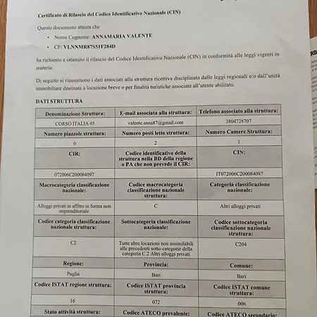 Corso Italia 45a Lägenhet